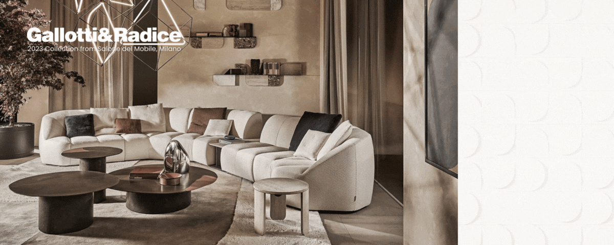 Marquis Furniture x Gallotti Radice: Modern Contemporary Elegance - Discover the Exquisite Blend of Shapes, Colors, and Finish
