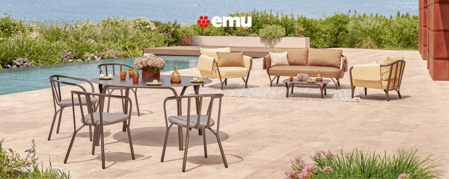 Emu: Tables, chairs, sofas, sunbeds and accessories to furnish your outdoor spaces