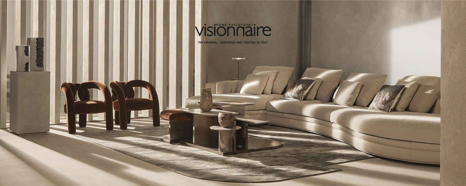 VISIONNAIRE 2025 COLLECTION: Most exclusive sartorial lifestyle with Marquis Furniture Modern Selections in Singapore.