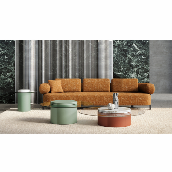 ROMA CYLINDRICAL COFFEE TABLE