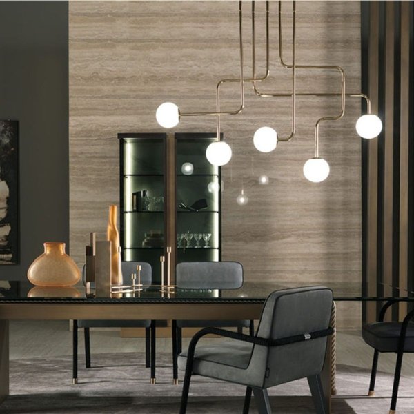 MALASANA 5-LIGHTER CHANDELIER