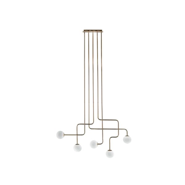 MALASANA 5-LIGHTER CHANDELIER