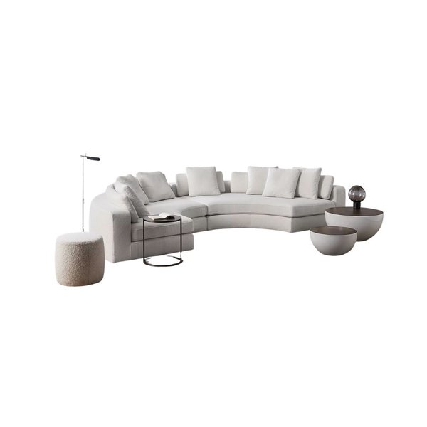 HAROLD DEEP TAILORING ROUND SOFA