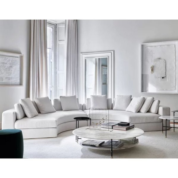HAROLD DEEP TAILORING ROUND SOFA