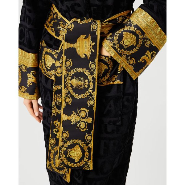 BATHROBE BLACK