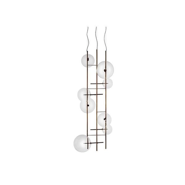 BOLLE TELA HANGING LAMP X 8 SPHERES