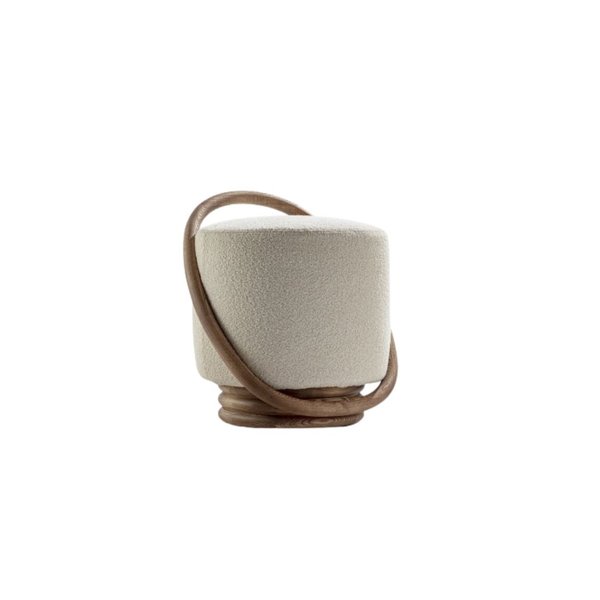 SMILE SWIVEL POUF