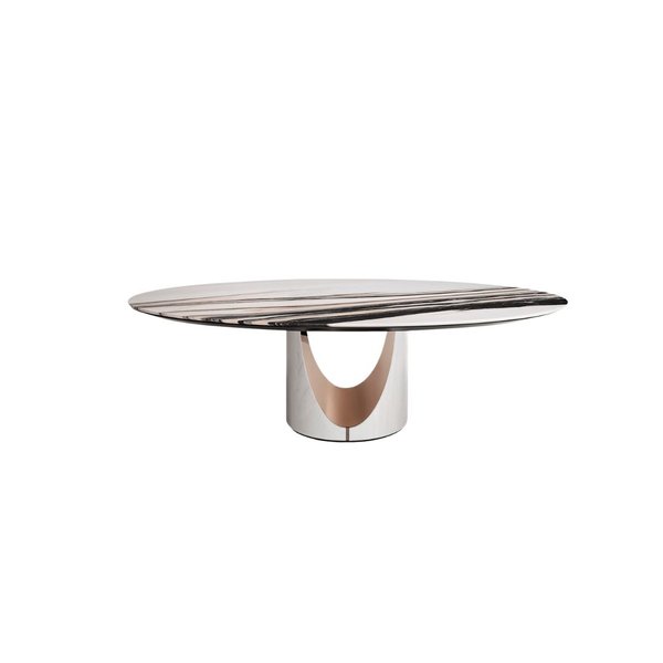 CAMERON STEEL DINING TABLE